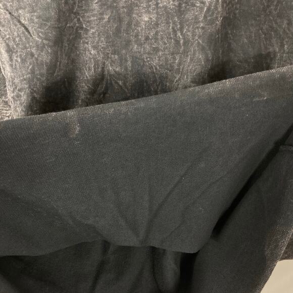 NWOT VINTAGE CANVAS Hoodie Sweatshirt Dress Women Men Unisex S Acid-Wash Grey - Picture 6 of 10